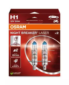 Lâmpada H1 Osram Night Breaker Laser - Embalagem 100% Ecológica na internet