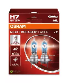 Lâmpada H7 Osram Night Breaker Laser - Embalagem 100% Ecológica na internet