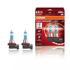 Lâmpada H11 Osram Night Breaker Laser - Embalagem 100% Ecológica - comprar online
