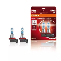 Lâmpada H8 Osram Night Breaker Laser - Embalagem 100% Ecológica - comprar online