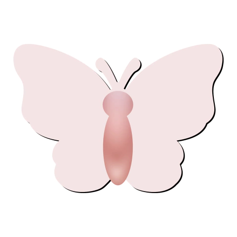 Borboleta de bancada - E8 Enfeites