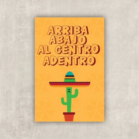 Quadro Decorativo Frase #1