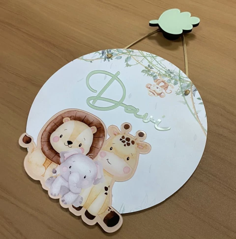 Enfeite de Porta 3D - Safari - EP03 - comprar online