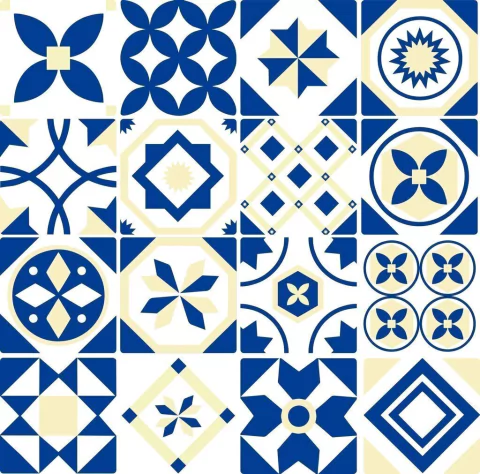 Papel de Parede Azulejo #15