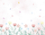 Papel de Parede Aquarela Jardim Encantado - PDP17
