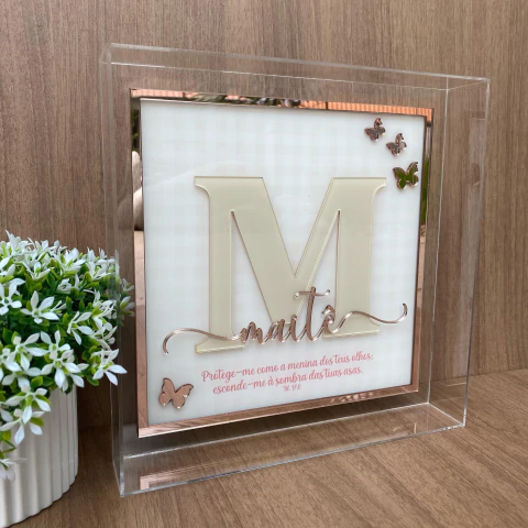 Baby Box - Incial com borboletas - comprar online