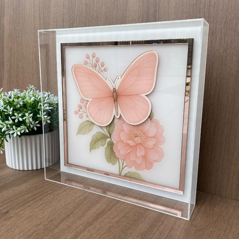 Baby Box - Floral com Borboleta - comprar online
