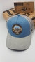 Gorra De Autor The Cap TRADITIONAL LINE "Agro" Celeste y Gris - comprar online