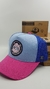 Gorra De Autor  The Cap  ANIMATED LINE "Jigglypuff" Celeste, Fucsia y Azul