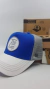 Gorra De Autor  The Cap TRADE LINE Azul Blanco y Gris