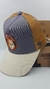 Gorra De Autor  The Cap TERROR LINE "Wanna Play?" Gris Beige y Marron en internet