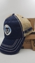 Gorra De Autor The Cap SPORT LINE "Fitness Club" Azul y Beige en internet