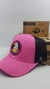 Gorra De Autor The Cap ANIMAL LINE "EAGLE EYES" Fucsia y Negro