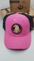 Gorra De Autor The Cap ANIMAL LINE "EAGLE EYES" Fucsia y Negro - comprar online