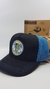 Gorra De Autor  The Cap SKULLS LINE "Lover Skulls" Negro y Celeste