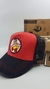 Gorra De Autor  The Cap  ANIMATED LINE "Larguirucho" Rojo y Negro