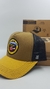 Gorra De Autor  The Cap  CHEF LINE "Asador #1" Marrón, Amarillo y Negro