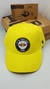 Gorra De Autor The Cap MUSIC LINE "It´s Techno Time" Amarillo - comprar online