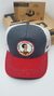 Gorra De Autor The Cap FEMME LINE "Frida" Gris, Rojo y Blanco - comprar online