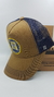 Gorra De Autor The Cap STREET MODISM "ATR" Marrón, Marrón y Azul en internet