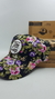 Gorra De Autor The Cap TRADE LINE FLOWER Estampado - Parche Marrón
