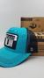 Gorra De Autor The Cap TRADE LINE Barcode Turquesa y Negro