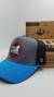Gorra De Autor The Cap SPORT LINE "Stay Focus" Gris, Azul y Negro