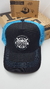 Gorra De Autor The Cap SPORT LINE "Skateboard Team" Negro y Turquesa - comprar online