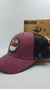 Gorra De Autor The Cap BARBER LINE "Barber" Bordó y Negro