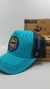 Gorra De Autor The Cap BARBER LINE "Classic Cuts" Turquesa y Negro