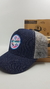 Gorra De Autor The Cap STREET MODISM "DAME FOLLOW" Jeans Azul y Gris