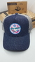 Gorra De Autor The Cap STREET MODISM "DAME FOLLOW" Jeans Azul y Gris - comprar online