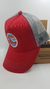 Gorra De Autor The Cap TRAVEL LINE "San Francisco" Rojo y Gris en internet