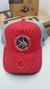 Gorra De Autor The Cap SPORT LINE "Pole Dance" Rojo y Gris - comprar online