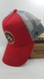 Gorra De Autor The Cap SPORT LINE "Pole Dance" Rojo y Gris en internet