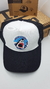 Gorra De Autor The Cap ANIMAL LINE "Shark Attack" Blanco y Negro - comprar online