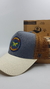 Gorra De Autor The Cap TRADITIONAL LINE "Calidad y Excelencia" Gris, Beige y Marrón