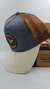 Gorra De Autor The Cap TRADITIONAL LINE "Calidad y Excelencia" Gris, Beige y Marrón en internet