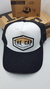 Gorra De Autor The Cap TRADE LINE DREAMS "HALF BEIGE UP" Hexagonal Blanco y Negro - comprar online