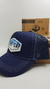 Gorra De Autor The Cap TRADE LINE DREAMS "HALF LIGHT BLUE UP" Hexagonal Azul Hilo Blanco