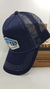 Gorra De Autor The Cap TRADE LINE DREAMS "HALF LIGHT BLUE UP" Hexagonal Azul Hilo Blanco en internet