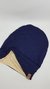 Gorro De Autor The Cap TRADE LINE Modal Reversible Azul y Beige