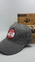 Gorra De Autor The Cap BEER LINE "The Red Side of the Beer" Gris Gabardina
