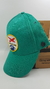 Gorra De Autor The Cap TRAVEL LINE "Adventure" Verde Agua Gabardina en internet