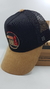 Gorra De Autor The Cap CHESS LINE "Diagonal Rebel" Negro y Marrón en internet