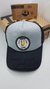 Gorra De Autor The Cap BEER LINE "BEER LIFE" Gris y Negro Trucker Poliester - comprar online