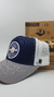 Gorra De Autor The Cap BEER LINE "Save Water Drink Beer" Azul, Gris y Blanco
