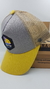 Gorra De Autor The Cap TRADE LINE Random Edit. Sunset Beach Hexagonal Gris y Amarillo en internet