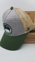 Gorra De Autor The Cap Golf Line "Top Class Golf Club" Gris, Verde y Beige en internet