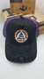 Gorra De Autor The Cap TRADE LINE Random Edit. Model Triangle Negro y Lila - comprar online
